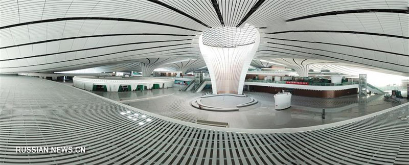 Завершилось строительство нового пекинского международного аэропорта