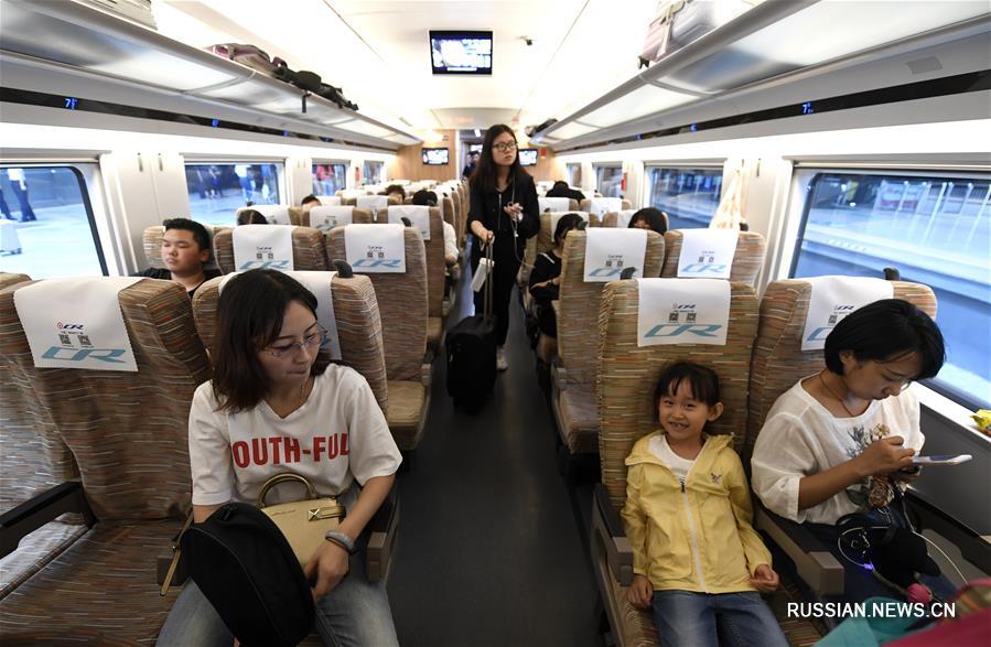 Между Тяньцзинем и Сянганом открыто прямое высокоскоростное железнодорожное сообщение