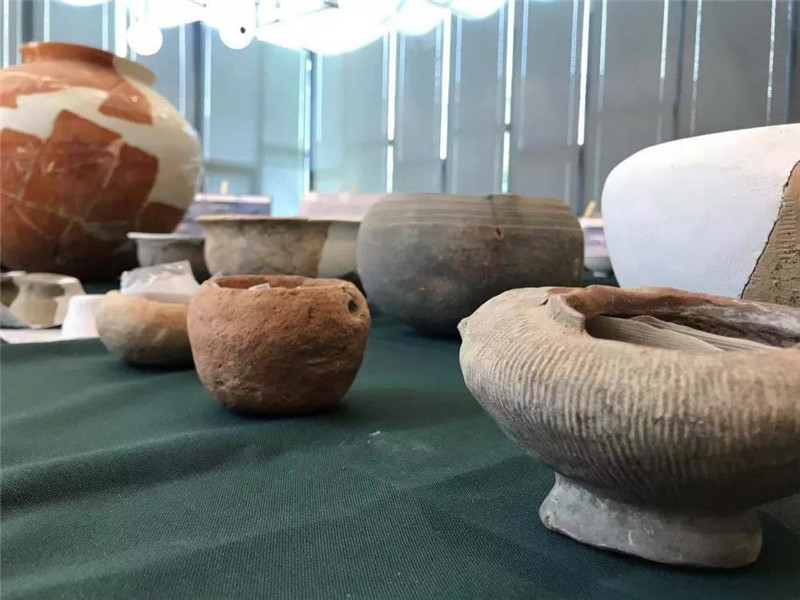 В городе Уси Китая выкопали множество древних предметов