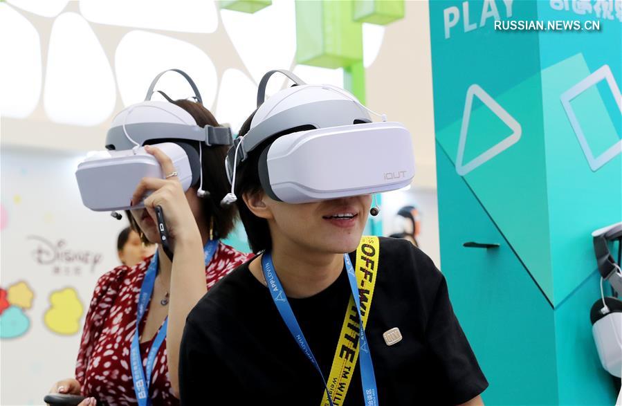 В Шанхае открылась крупнейшая в Китае выставка цифровых развлечений 