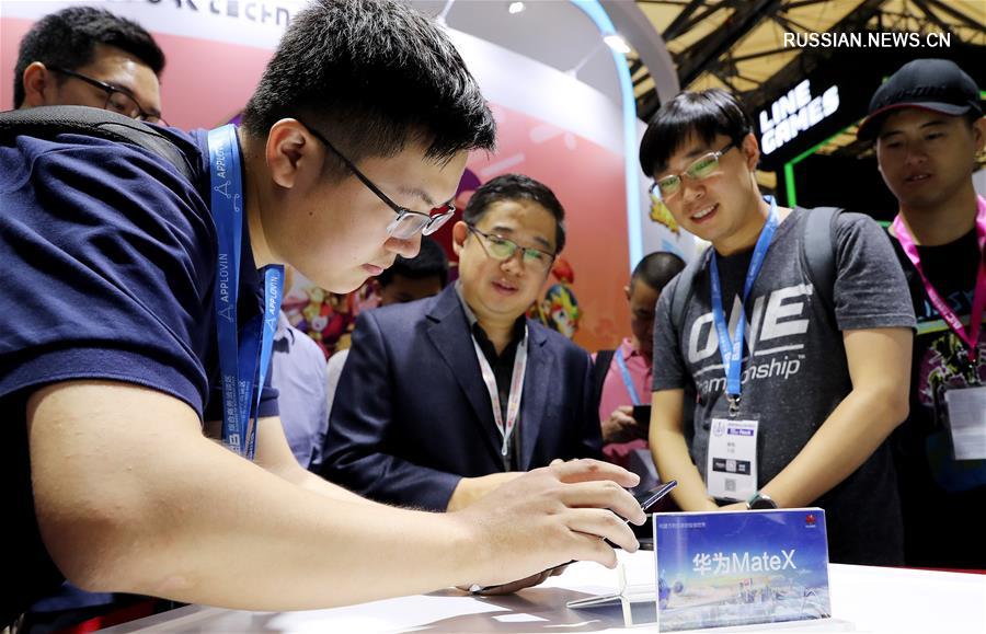 В Шанхае открылась крупнейшая в Китае выставка цифровых развлечений 