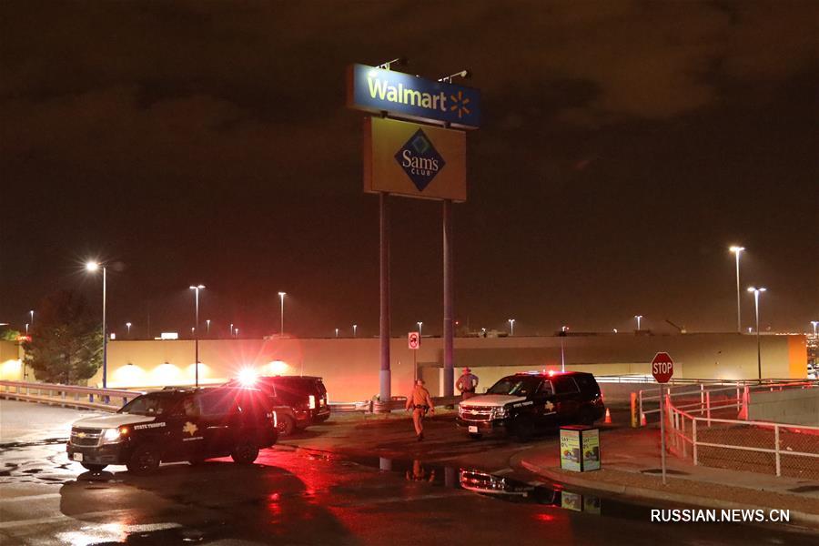 По меньшей мере 20 человек погибли в результате стрельбы в супермаркете в городе Эль-Пасо, Техас