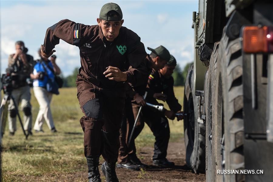 Армейские международные игры -- Конкурс "Рембат-2019" продолжается в Омске