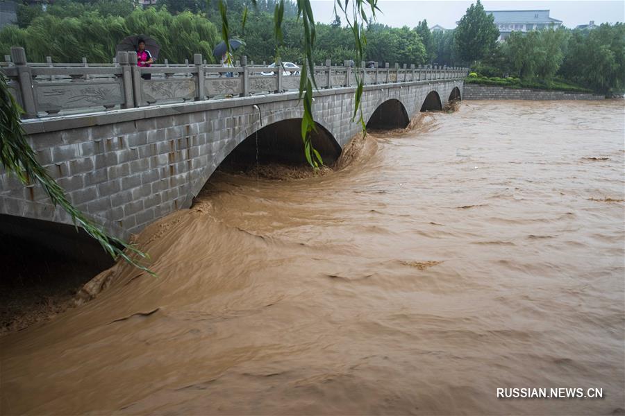 Тайфун "Лекима" обрушился на провинцию Шаньдун