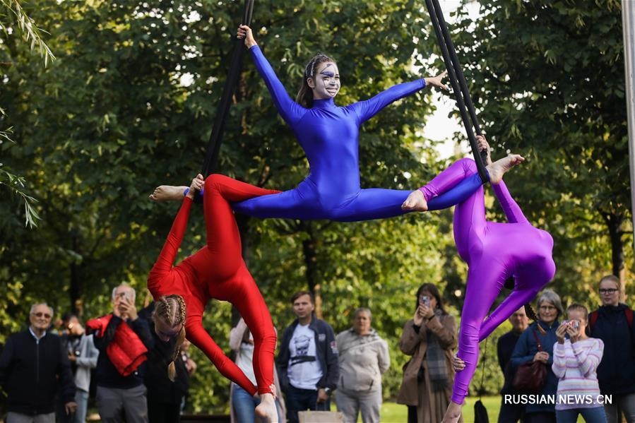 Фестиваль воздушной гимнастики в Москве