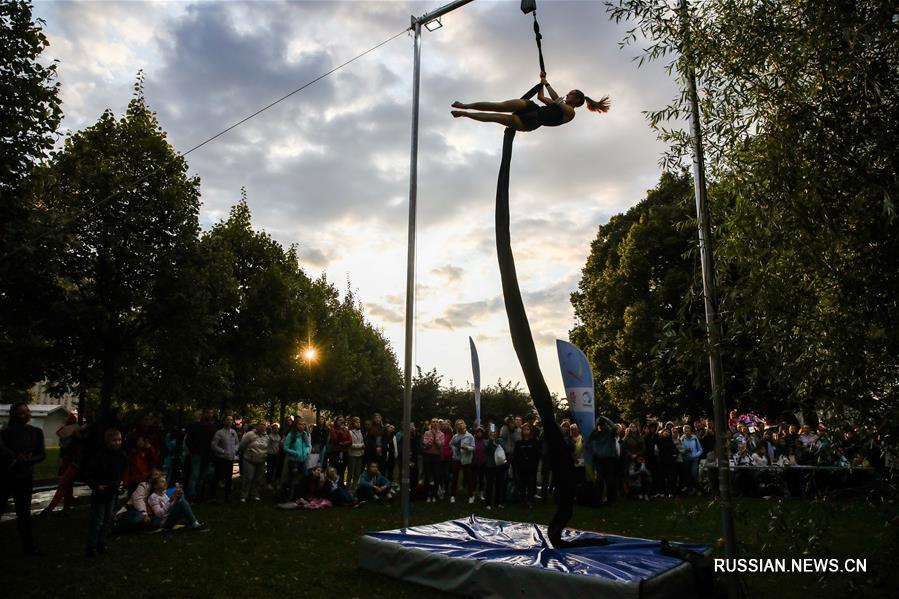Фестиваль воздушной гимнастики в Москве