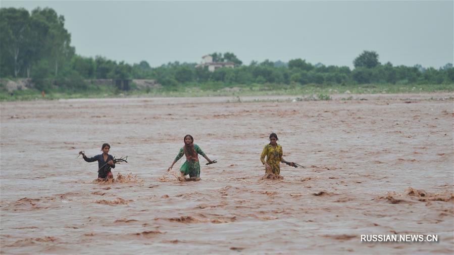 Наводнение в индийской части Кашмира