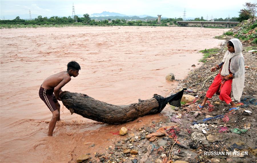 Наводнение в индийской части Кашмира
