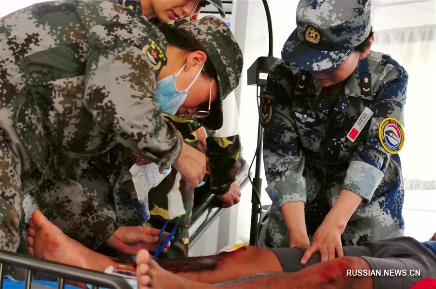 В Лаосе прошли китайско-лаосские совместные учения по оказанию экстренной медицинской помощи "Поезд мира-2019"