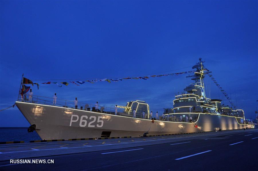 Сторожевой корабль, переданный в дар Китаем, встал в строй ВМФ Шри-Ланки