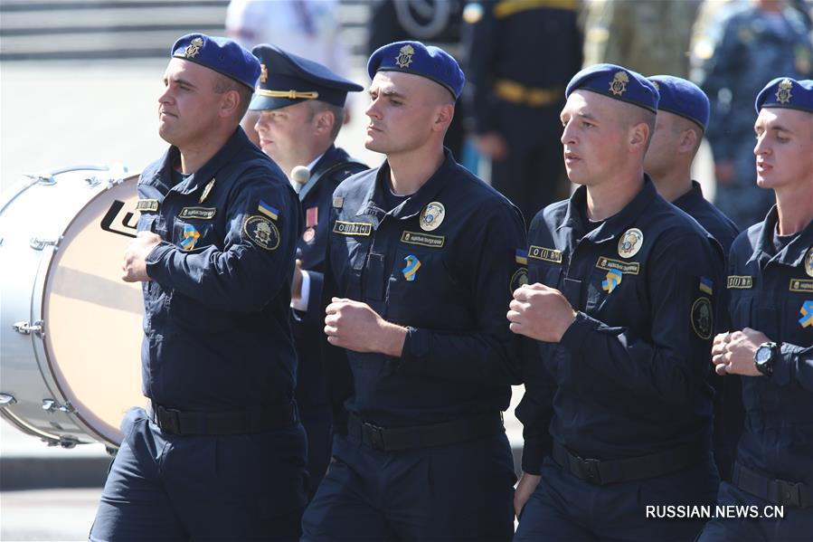 В Киеве прошли праздничные мероприятия по случаю Дня независимости Украины