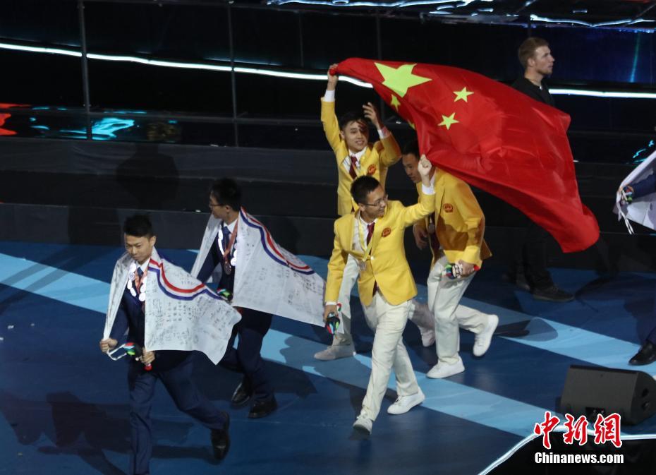 Китайская команда заняла первое место по общим баллам в 45-ом WorldSkills в Казани 