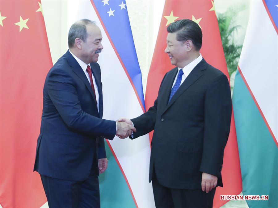 Си Цзиньпин встретился с премьер-министром Узбекистана