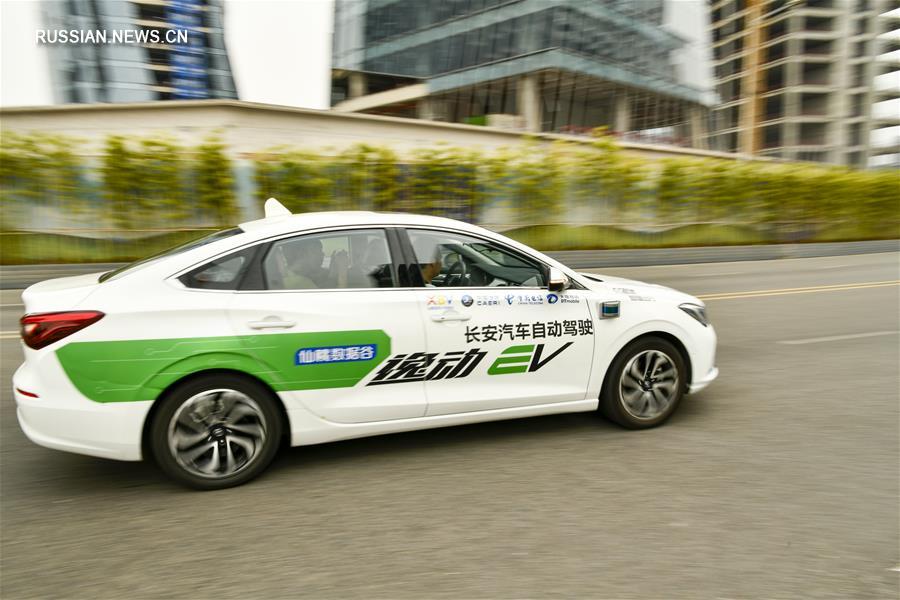 Первая в Китае демонстрационная операционная база беспилотных автомобилей на технологии 5G стала доступна публике