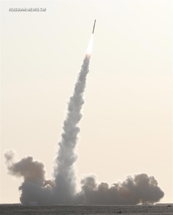Китай успешно запустил два научных спутника при помощи ракеты-носителя "Куайчжоу-1А"