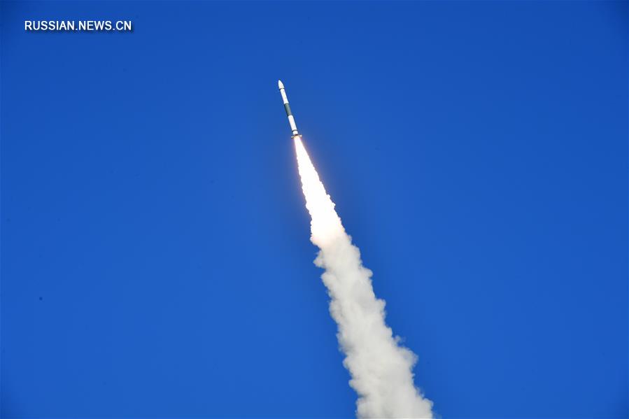 Китай успешно запустил два научных спутника при помощи ракеты-носителя "Куайчжоу-1А"