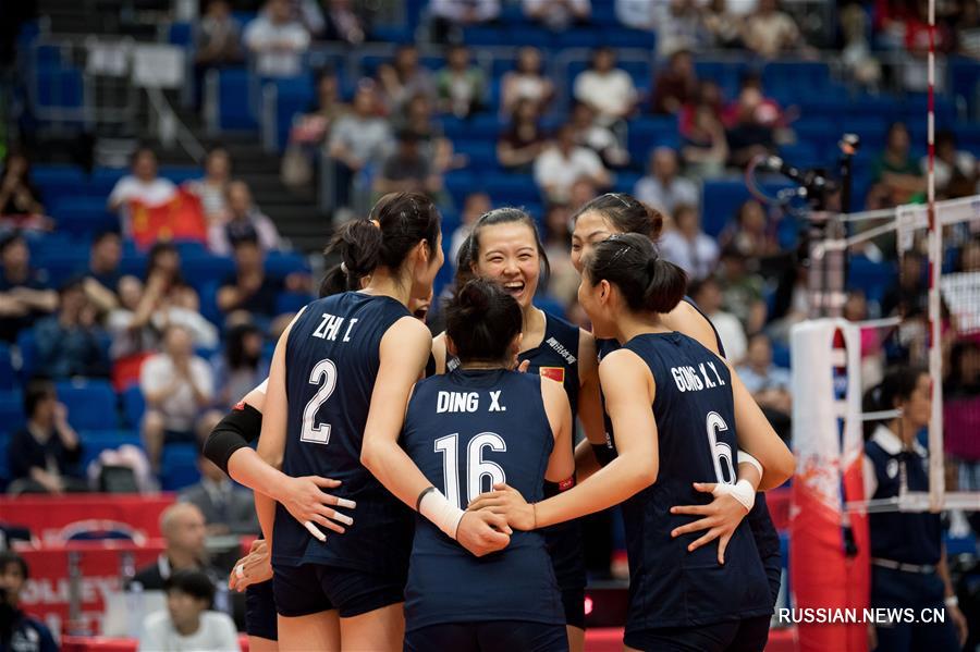 Волейбол -- Кубок мира среди женщин -- 2019: Китай обыграл Россию
