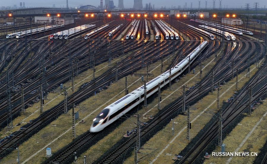Китай разработал двигатель с постоянными магнитами для поездов со скоростью до 400 км/ч