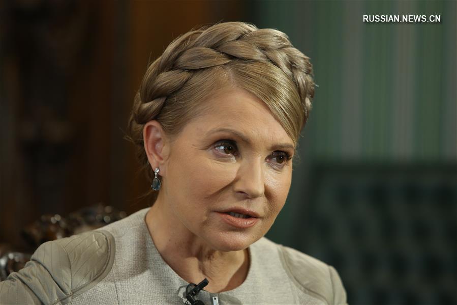 Юлия Тимошенко поздравила китайский народ с 70-летием основания КНР