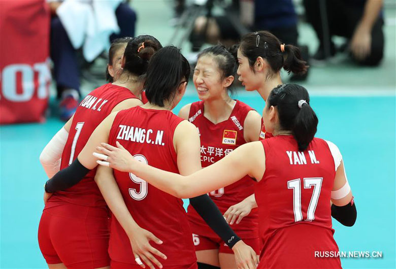 Кубок мира по волейболу среди женщин 2019: победа сборной Китая