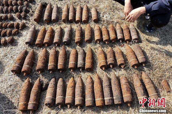 186 снарядов уничтожено в китайской провинции Внутренней Монголии