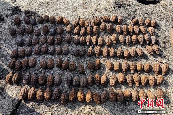 186 снарядов уничтожено в китайской провинции Внутренней Монголии
