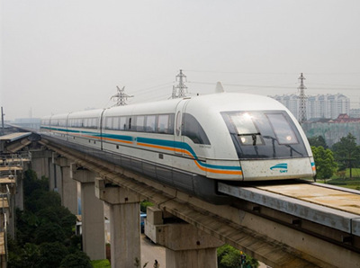 Первый поезд на магнитной подушке с технологией 5G испытал сеть в Шанхае