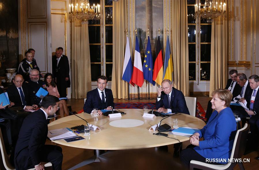 В Париже состоялась встреча лидеров стран "нормандской четверки"