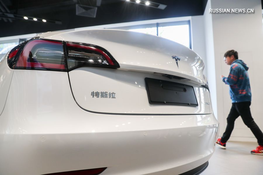 Первая партия автомобилей Tesla китайского производства поставлена в Шанхае