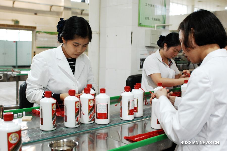 Компания "Маотай" планирует увеличить свои доходы до 110 млрд юаней в 2020 году