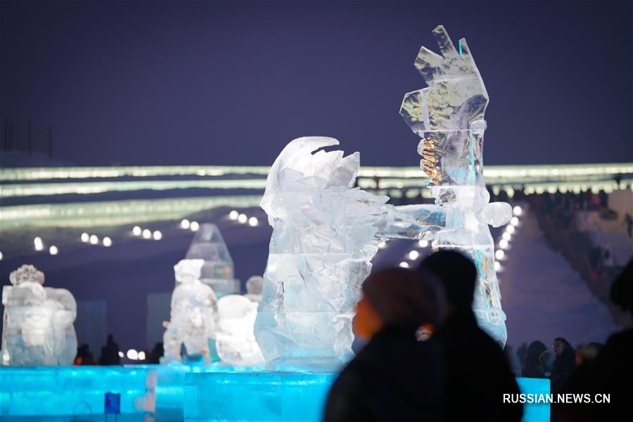 Открытие 36-го Харбинского международного фестиваля льда и снега