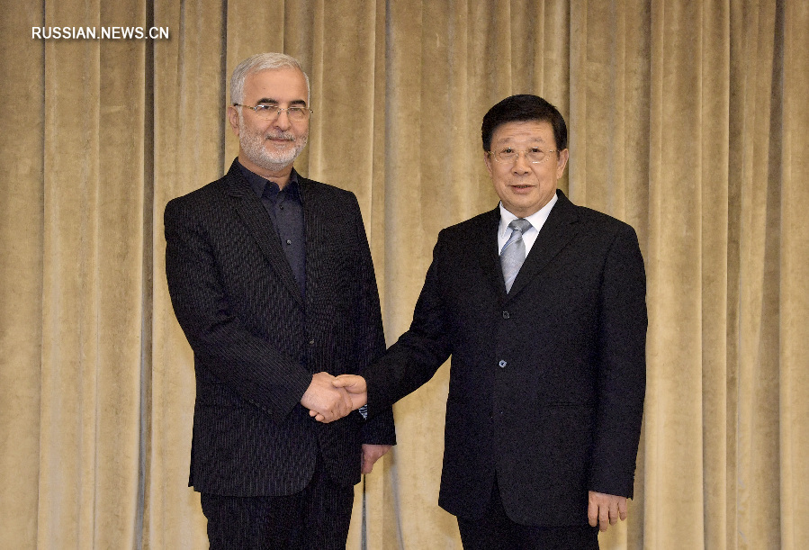 Чжао Кэчжи провел встречу с высокопоставленным представителем Ирана по борьбе с наркотиками