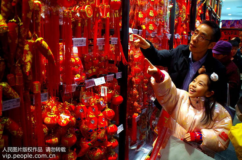 В Китае весело встречают праздник Весны