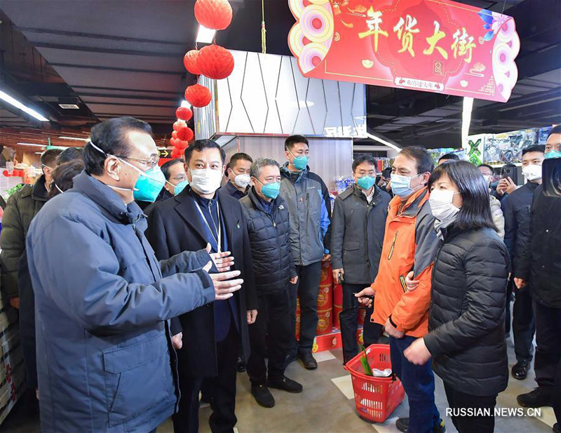 Премьер Госсовета КНР распорядился ускорить строительство больницы для лечения больных вирусной пневмонией