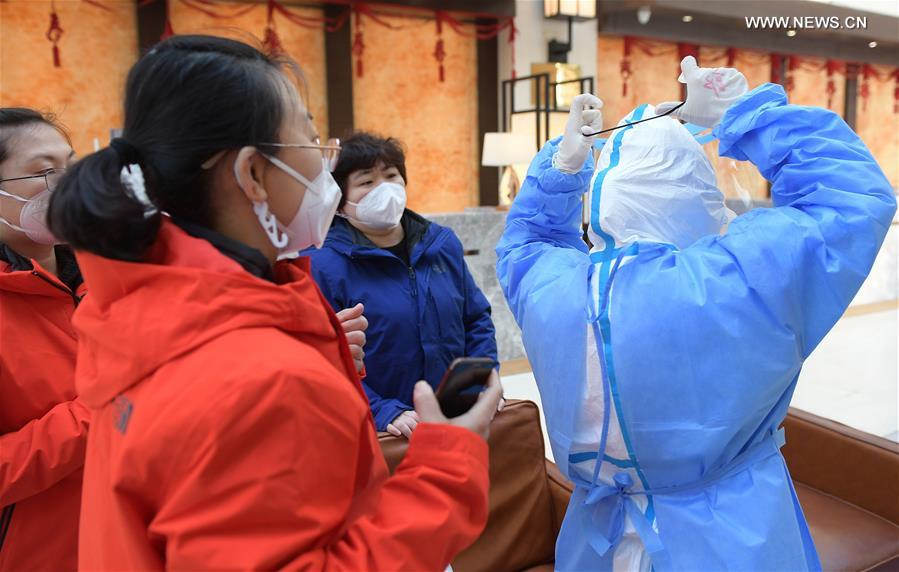 Пекинская медицинская бригада проводит последние тренировки перед отправкой на "передний край"