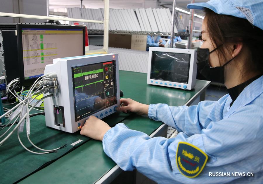 Предприятия по производству медицинского оборудования в Циньхуандао работают на полную мощность