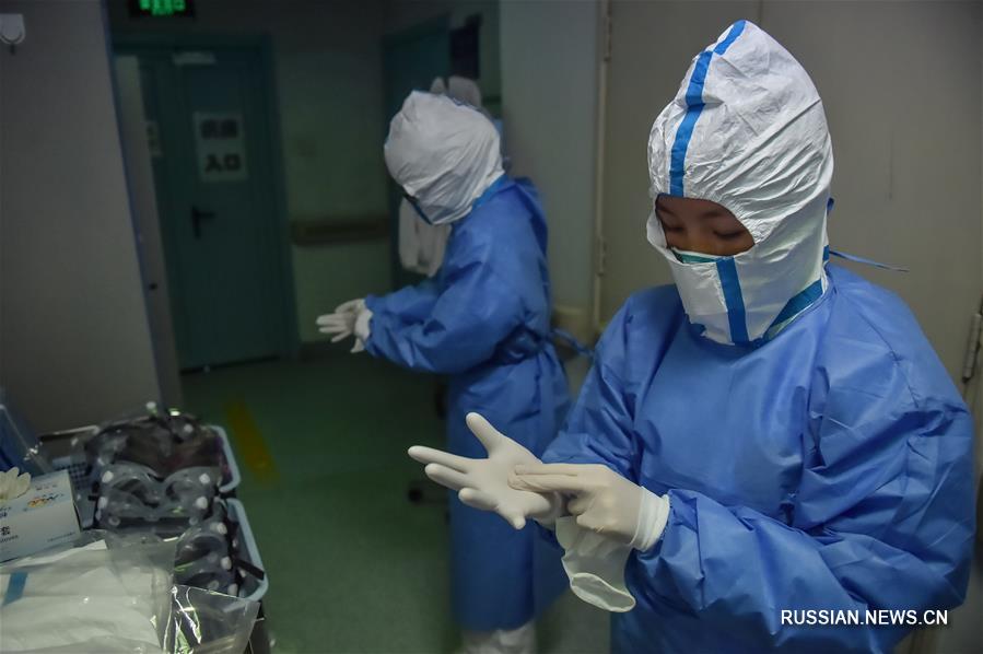 Одна из больниц Пекина, назначенная для лечения пациентов, инфицированных коронавирусом нового типа
