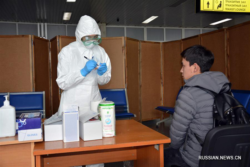 В Кыргызстане на всех КПП усилены меры профилактики коронавируса