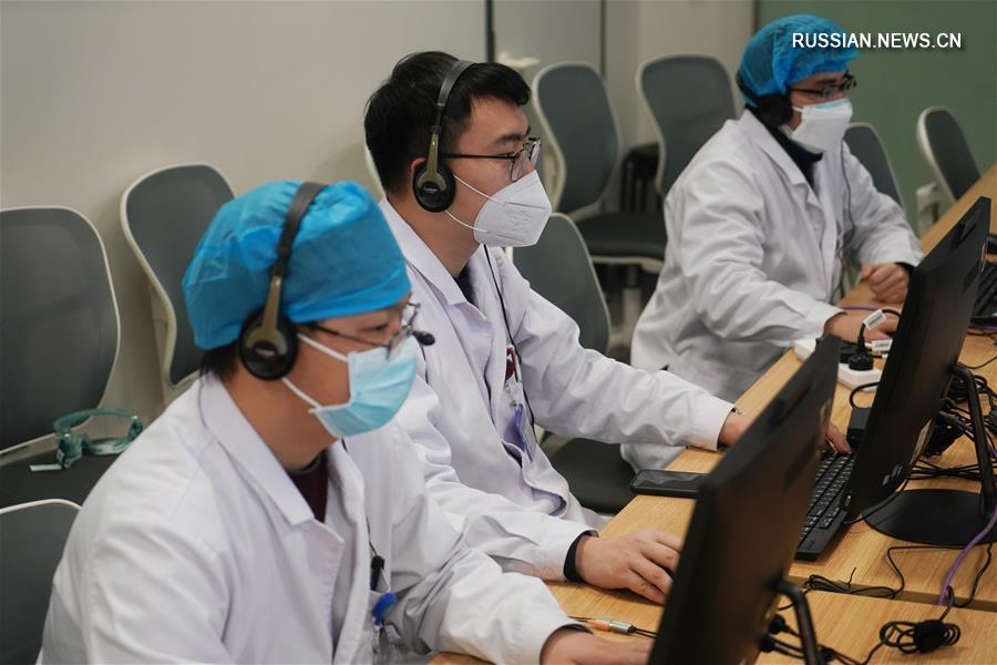 Борьба со вспышкой коронавирусной инфекции -- Онлайн-больница в Нанкине