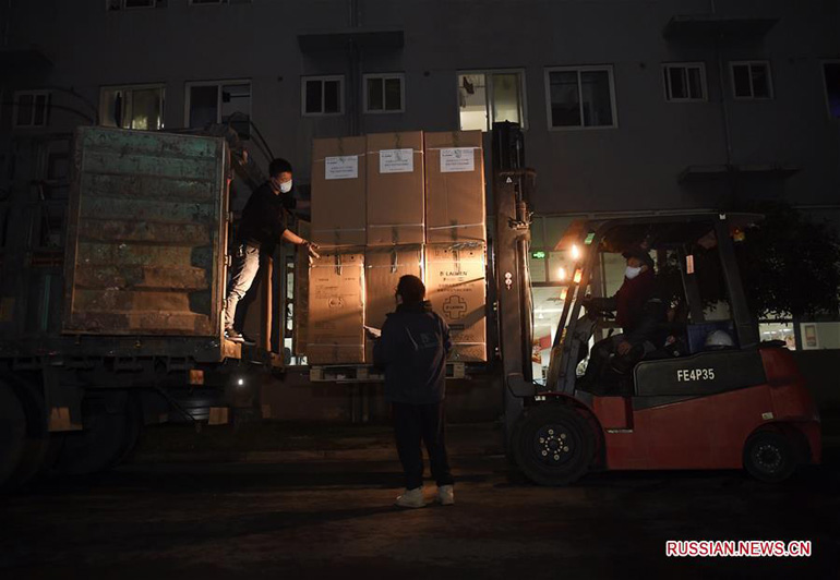 350 приборов для очистки воздуха и дезинфекции были отправлены в больницу "Хошэньшань"
