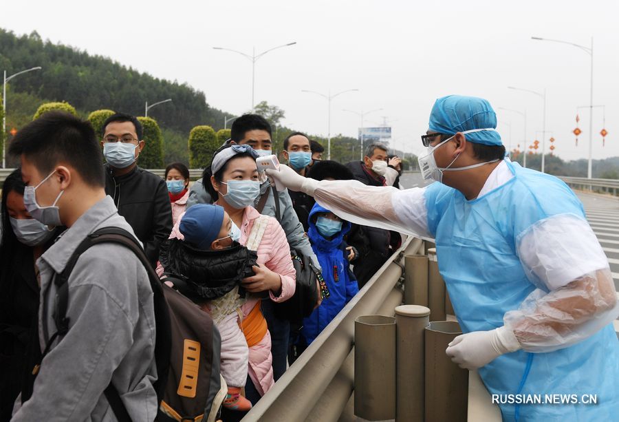Китай принимает меры для обеспечения транспорта в ходе борьбы с эпидемией