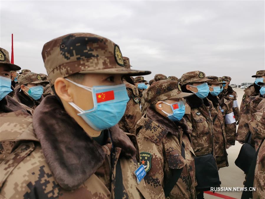 ВВС НОАК задействовали 11 военно-транспортных самолетов трех моделей для транспортировки медперсонала в Ухань