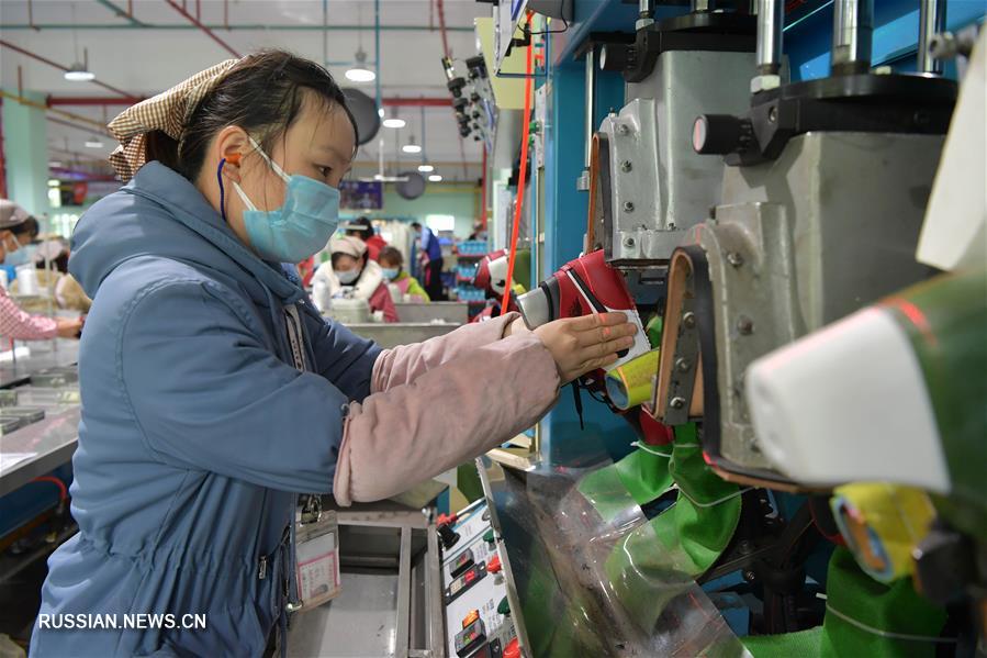 На востоке Китая возобновляются работы по выполнению внешнеторговых заказов