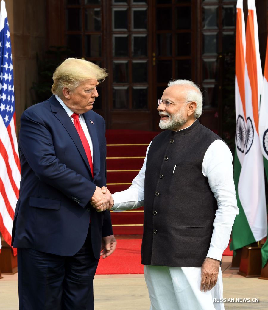 Руководители Индии и США провели переговоры