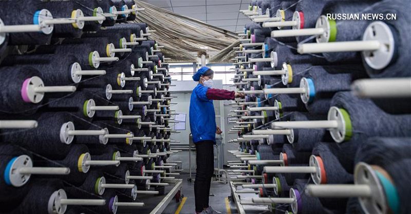 Промышленность Китая восстанавливается после вспышки вирусной инфекции