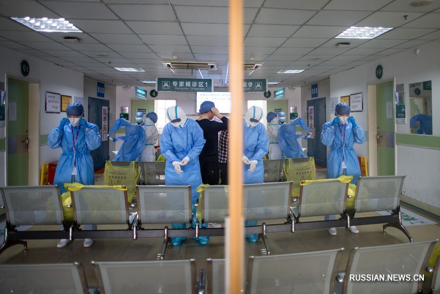 В Китае за сутки зарегистрировано 573 новых подтвержденных случая заражения коронавирусом нового типа