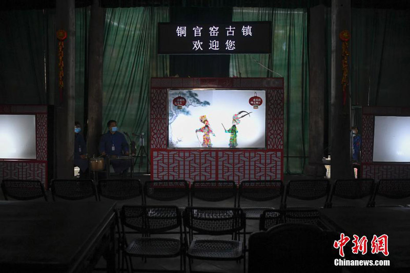 Художественные преставления в городе Чанша во время эпидемии