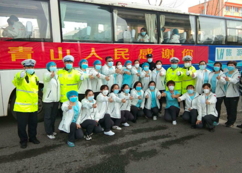 Поддерживающие медицинские бригады начали покидать провинцию Хубэй