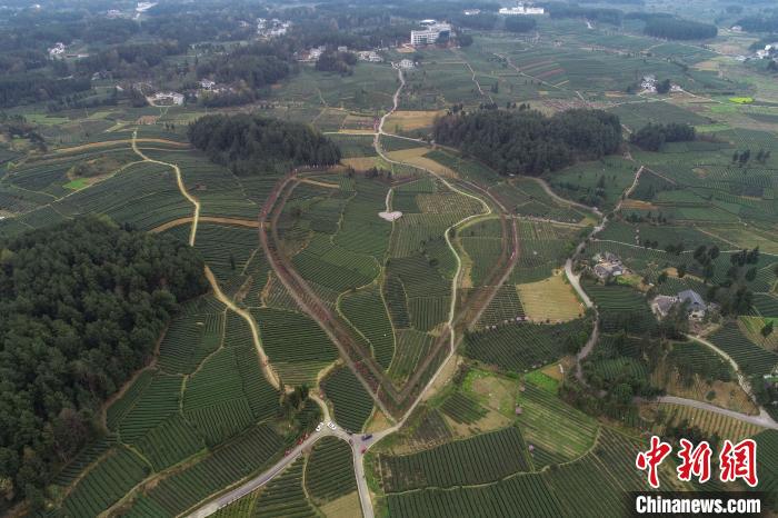Уникальный ландшафт в форме сердца в провинции Гуйчжоу