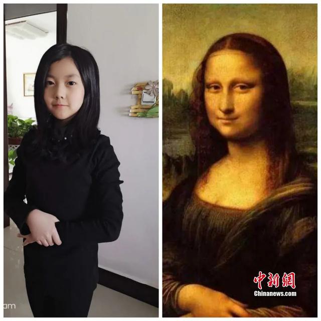 Китайские школьники воссоздают знаменитые картины